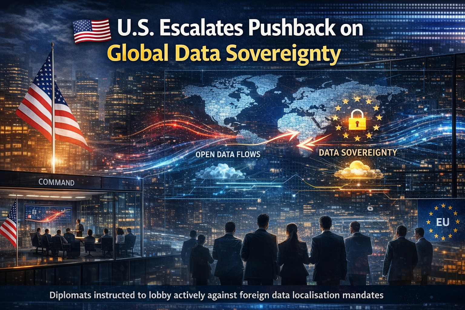 U.S. Escalates Pushback on Global Data Sovereignty