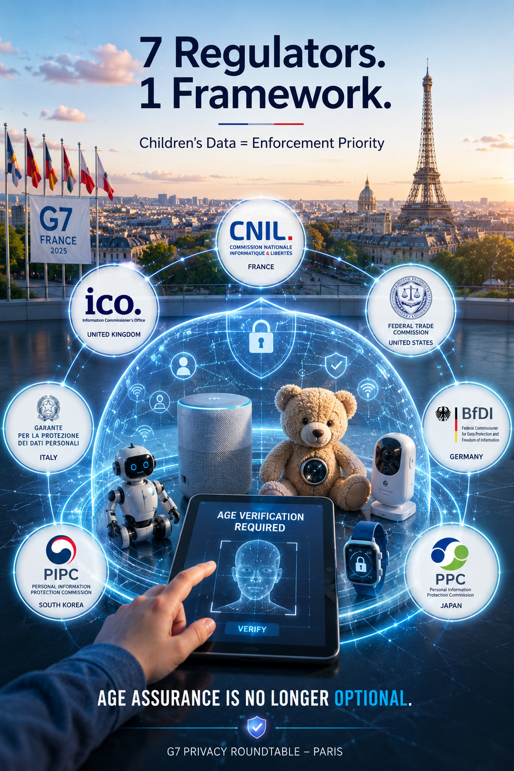 Seven Data Protection Authorities. One Declaration. Two Binding Commitments On Children’s Data.