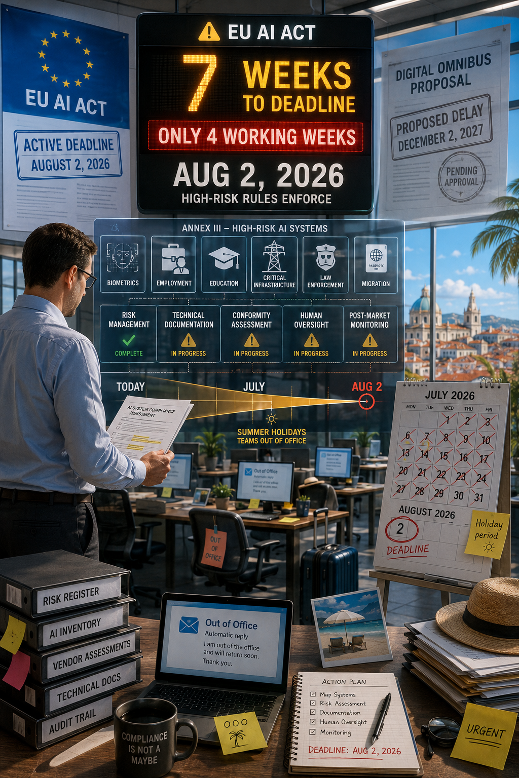 EU AI Act High-Risk Requirements Approach Enforcement Deadline